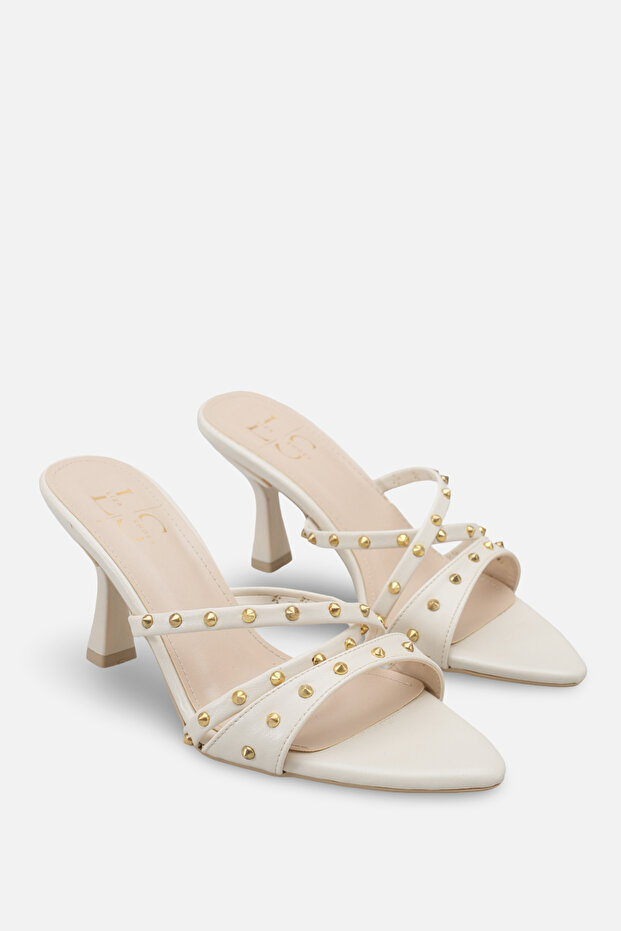 Yade Women's Heels with Upper Buckle Slipper A006-K1904