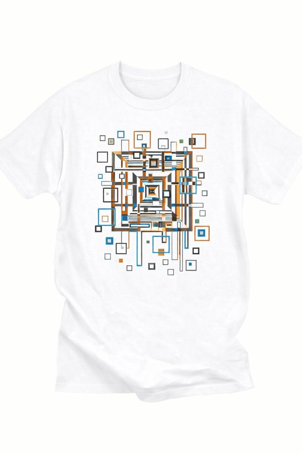 Oversized White Unisex T-Shirt Printed Relaxed Fit Casual Stylish Streetwear
