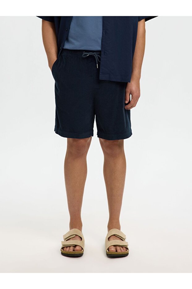 Shorts Regular Fit Cord - 1