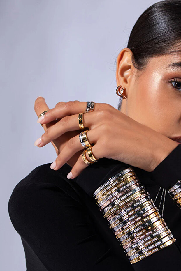 LOVE Morse Code Ring - 5