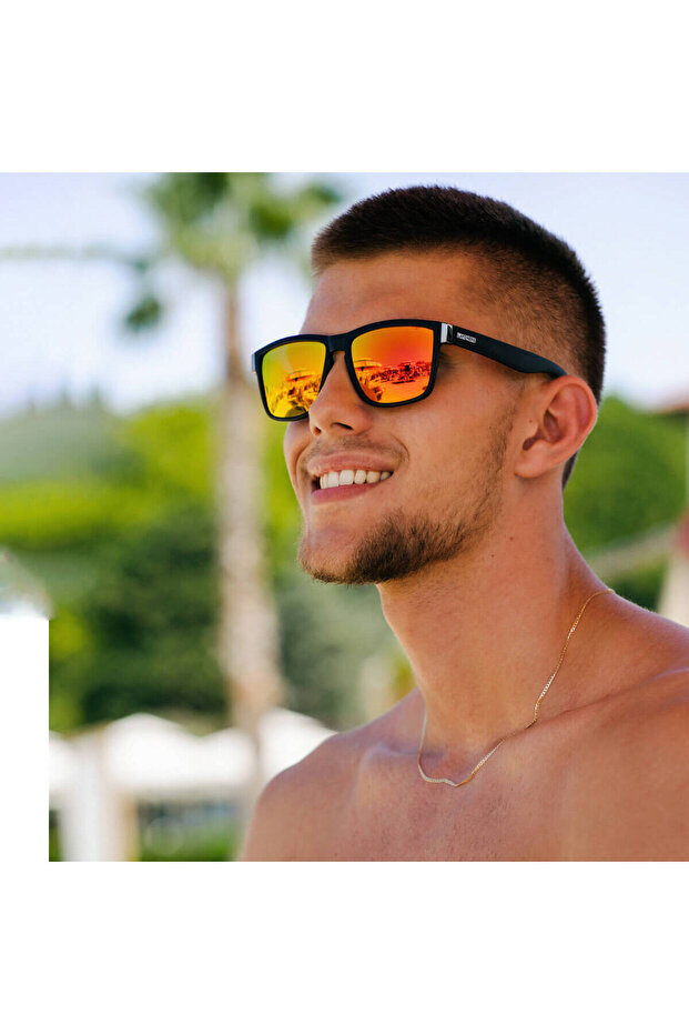 Sunglasses - Orange Splash - 4