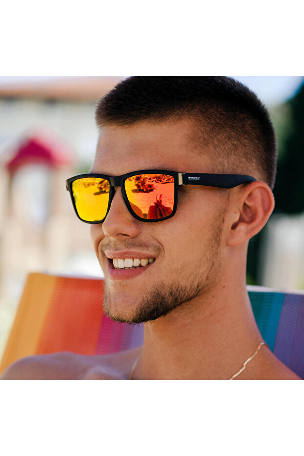 Sunglasses - Orange Splash - 3