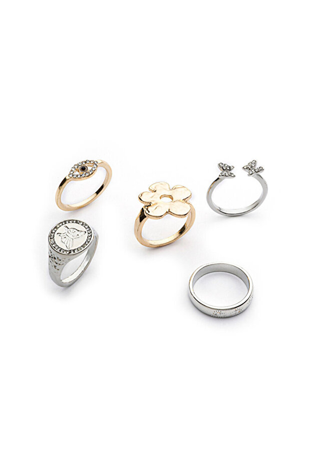 KARMA FİGÜRLÜ YÜZÜK SETİ - 2