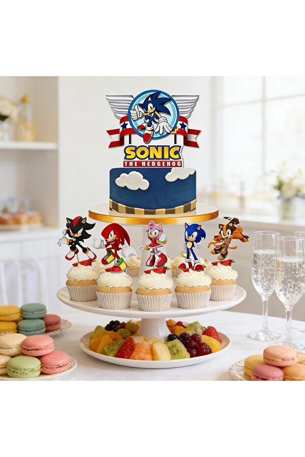 Hedgehog Themed Party Cup Set 12 Pieces