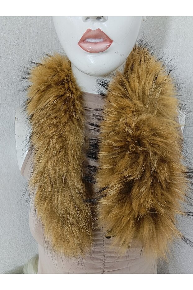 Unisex Mink Fur Scarf, Neck Collar, Collar
