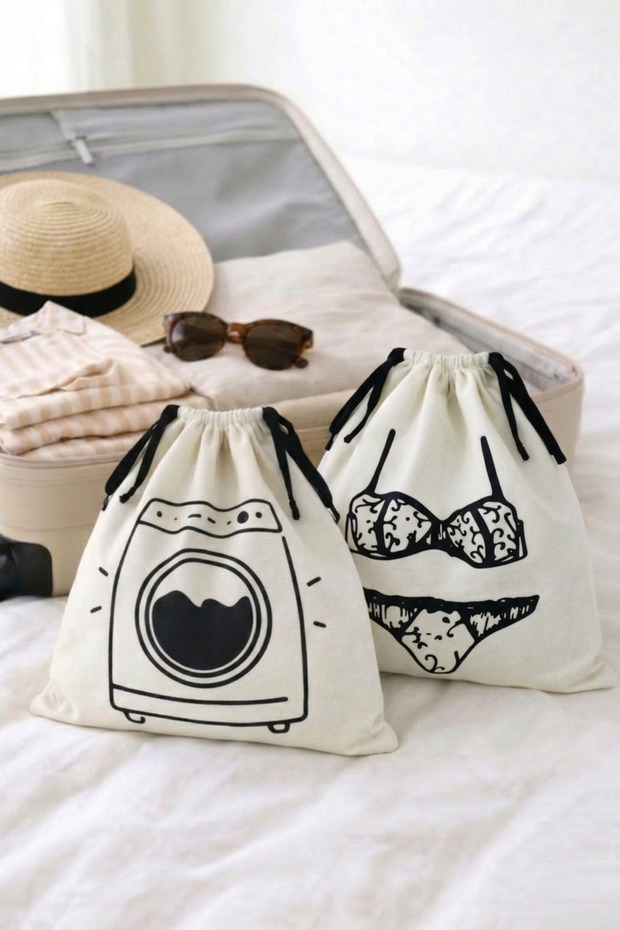 Suitcase Organizer Travel Organizer Set for Dirty Laundry and Clothes