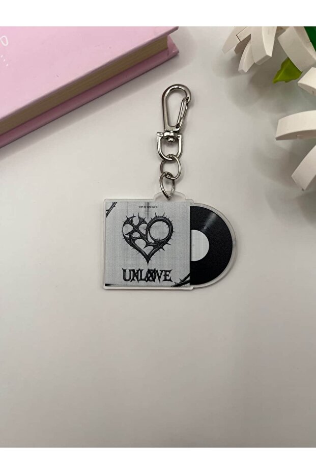 Xlov Kpop Group Unlove Album Keychain / Bag Ornament