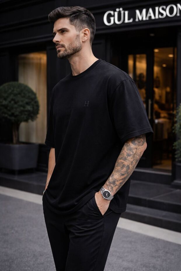 Tricou Basic Premium Supradimensionat - 3