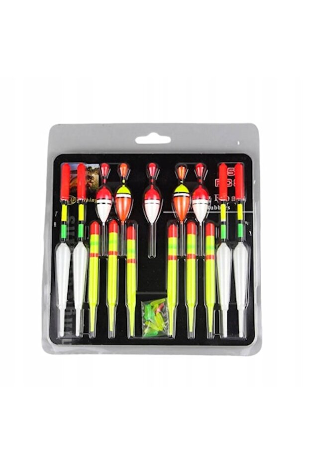 Fishing Float Set 15 Pieces - 1