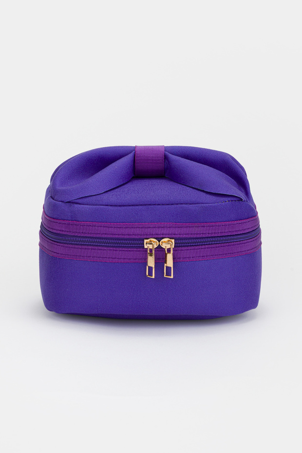 Medium Size Ribbon Makeup Bag Cosmetic Organizer Travel Bag