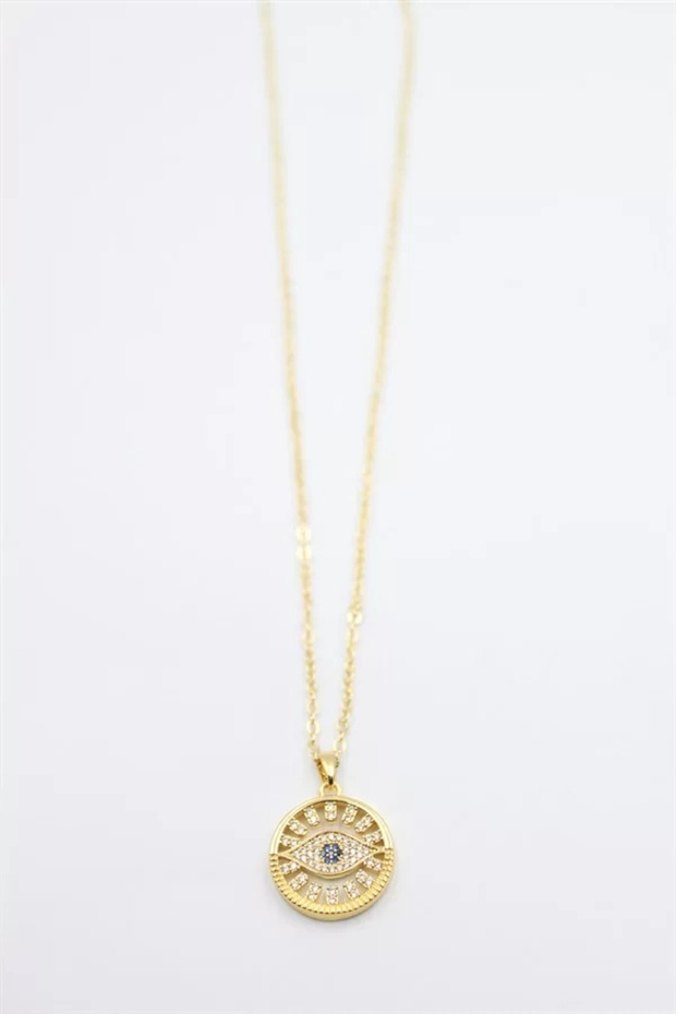 Eye Necklace - Gold