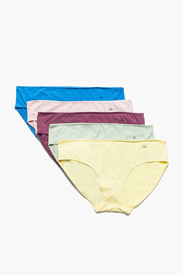 Women's 5-Piece Slip Panties Set - Bloom