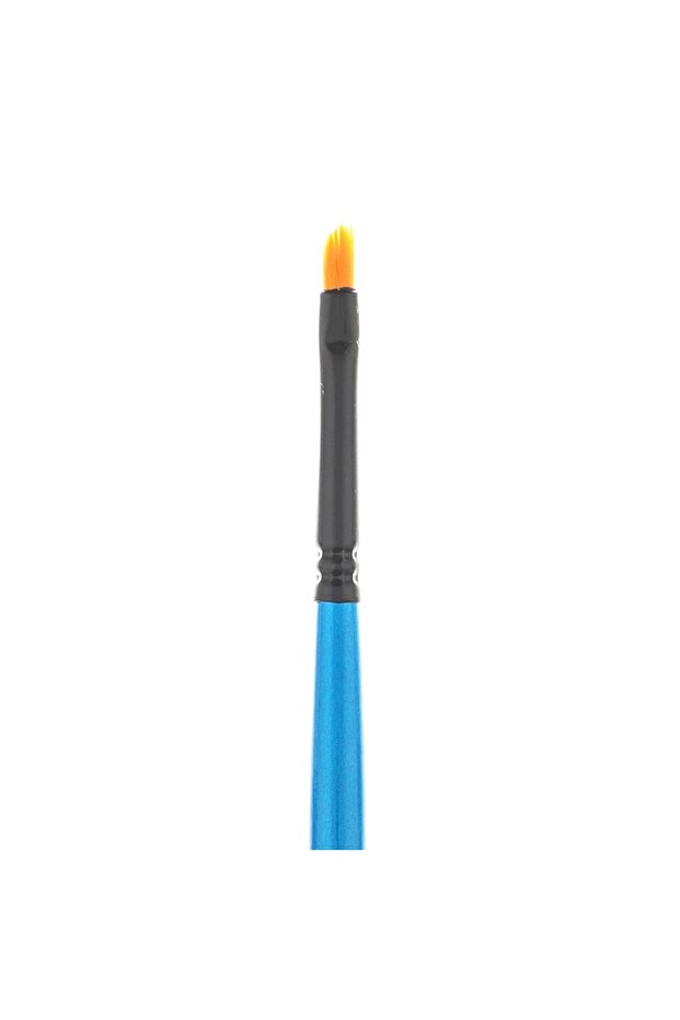 210A Series Synthetic Bristle Side Cut Brush No: 1/8 X 12 Pieces