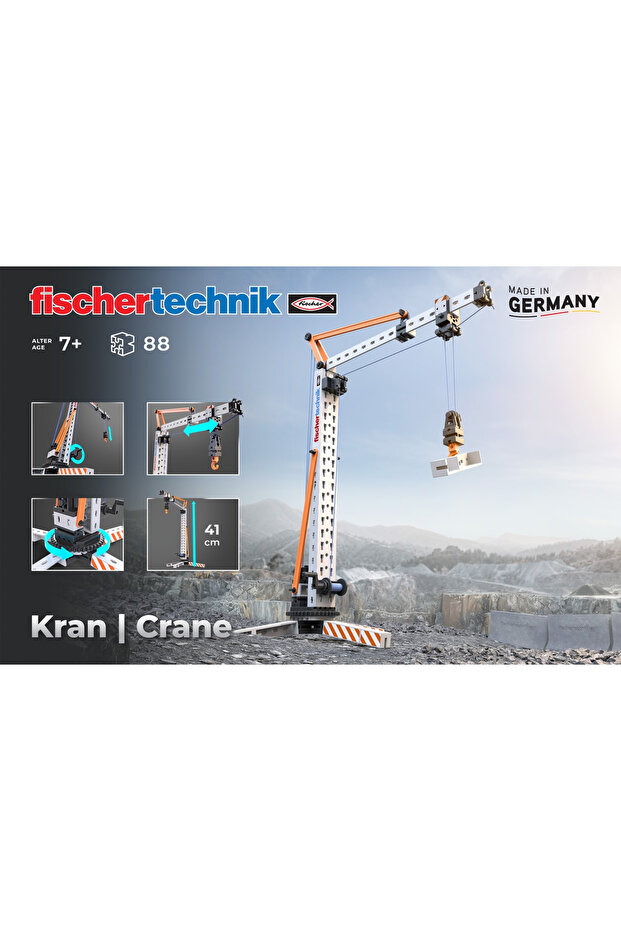 STEM Crane Kit to assemble and operate, - 2