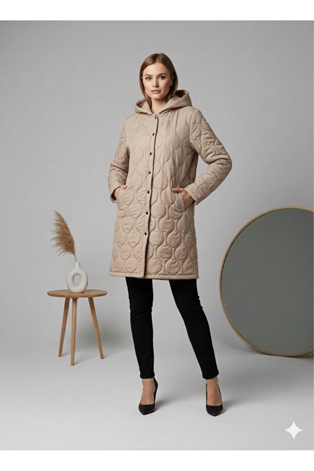 KADIN KAPİTONE MONT - 4