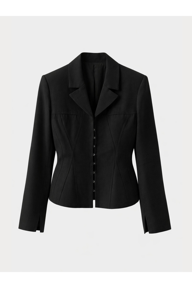 Keten Tailored Blazer Ceket - 3