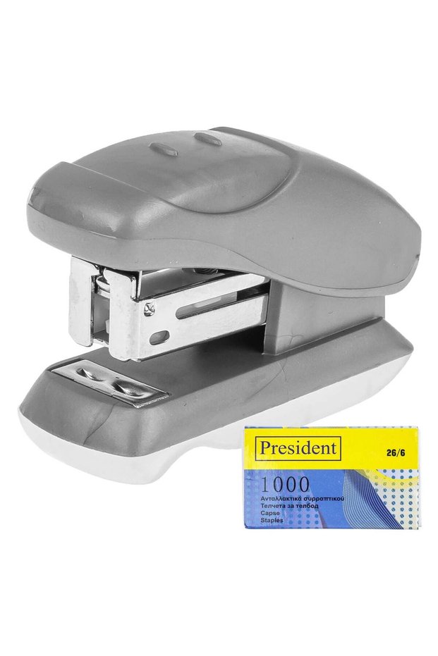 Mini Silver Stapler and Refills No. 26/6