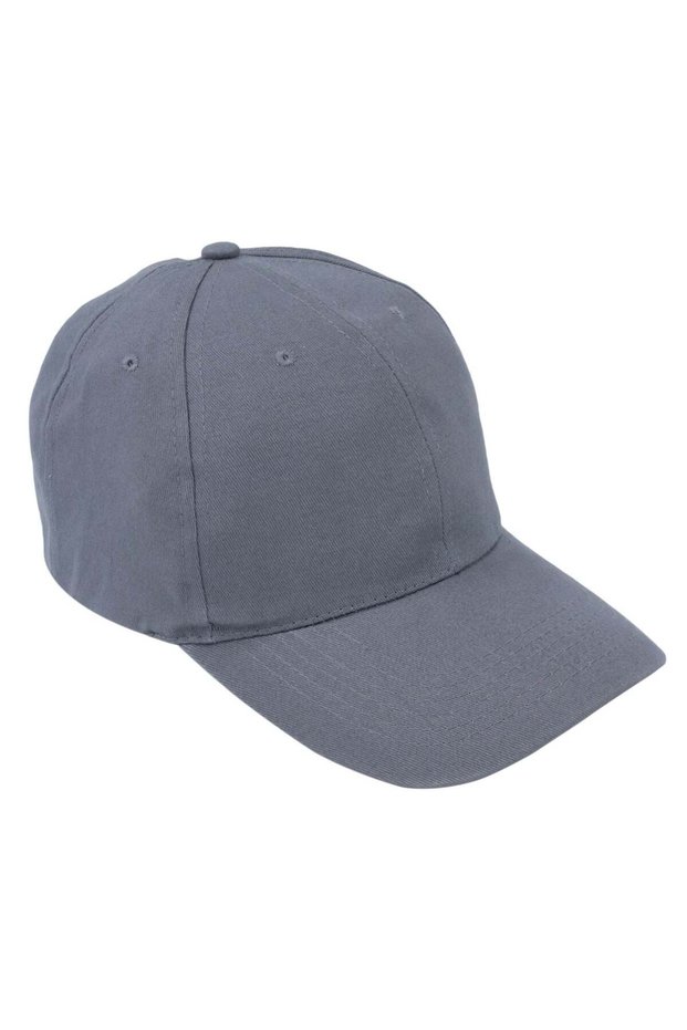 Grey Cotton Cap for Men
