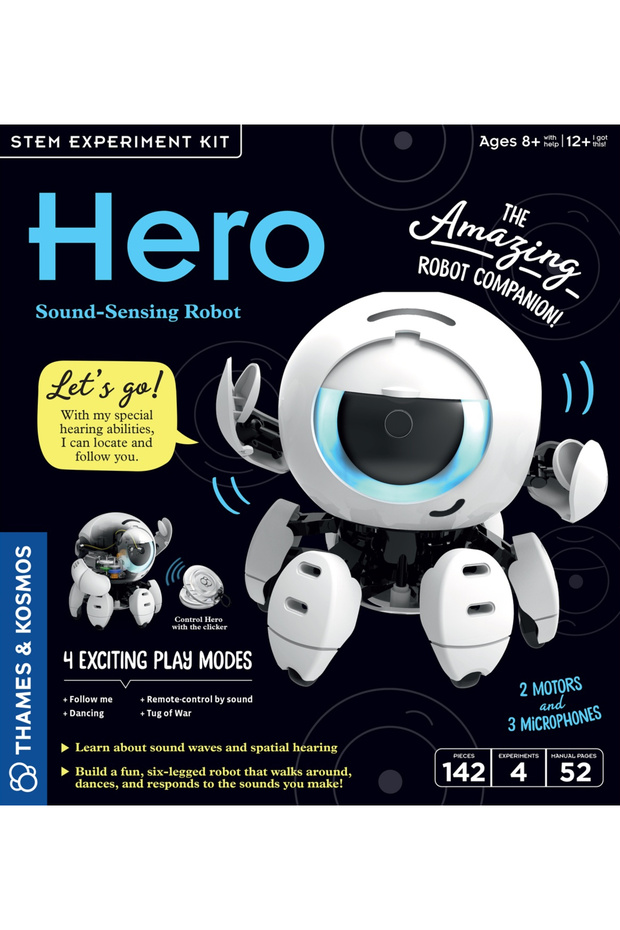 Kit robot STEM cu detecție sonoră - 5
