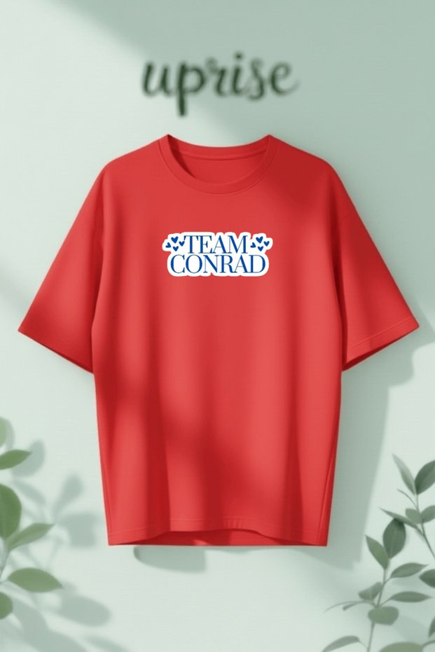 Team Conrad Connie Boy Printed Cotton Oversize T-Shirt