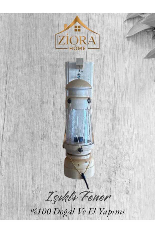 Wooden Seafarer's Lantern Lighthouse