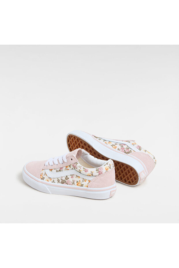 Old Skool Çocuk Pembe Sneaker - 3