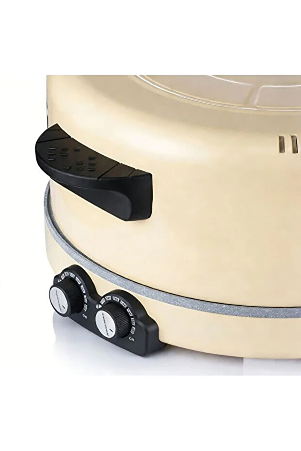1800W Dual-Sided Heating Pizza Maker & Bread Maker with Adjustable Temperature Control - 4