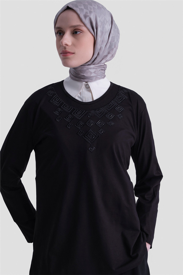 Combed black - 1