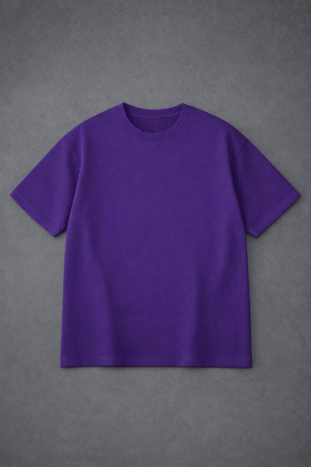 Unisex Oversize T-Shirt Unprinted 100% Cotton T-Shirt Comfortable Fit