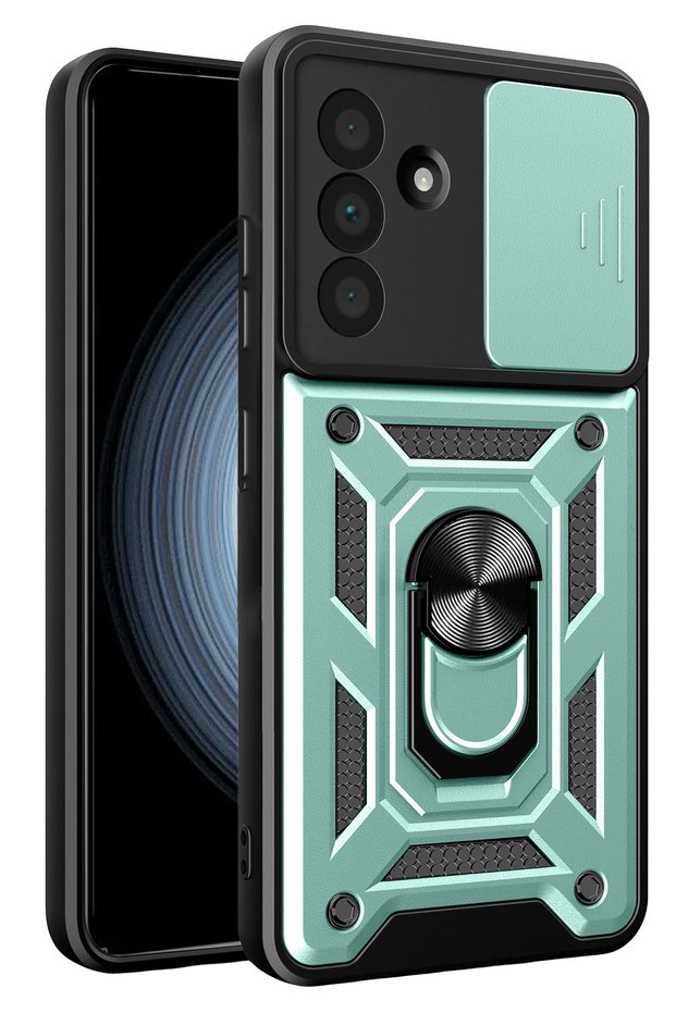 Zengemtx Galaxy A37 5g Pars Lens Ring Silicone Case (112140) - Green