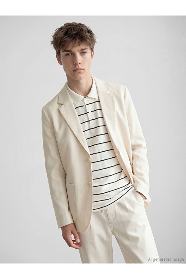 Rmz Gi̇yi̇m Farkiyla Boy's Blazer Jacket