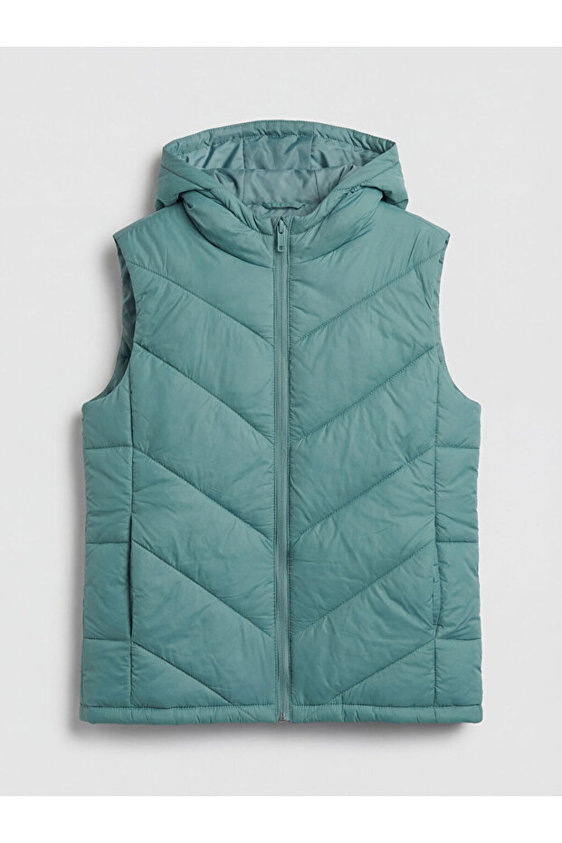 Hooded Boys' Puffer Vest from Uzg Store for Style Enthusiasts