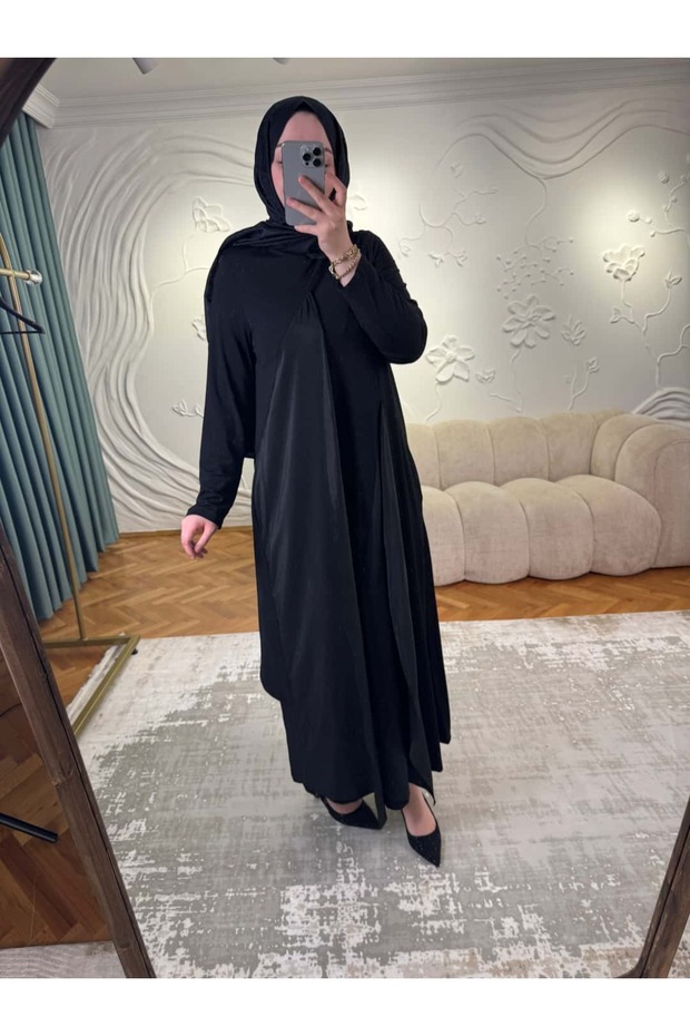 BAMBU PARÇALI ELBİSE - 4