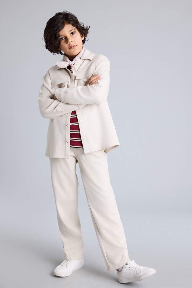 Straight Leg Trousers for Boys G4035A826Sp