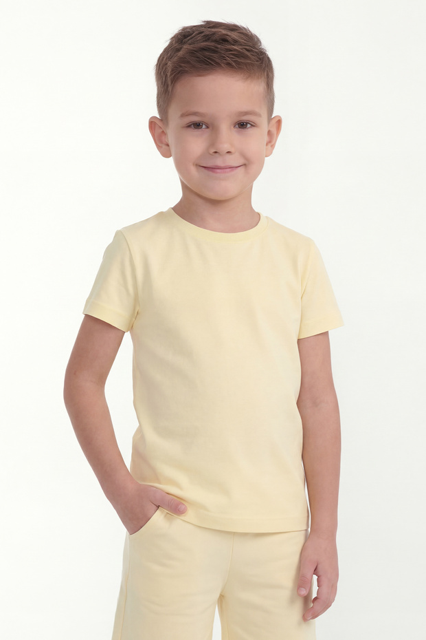 Boy's Short Sleeve Crew Neck T-Shirt