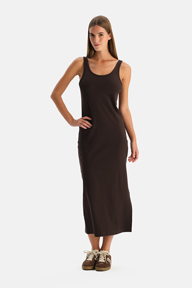 ASKILI RIB ELBİSE - 4