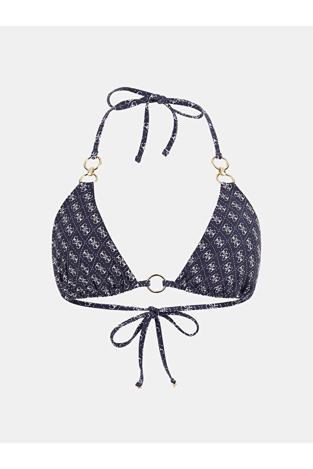 4G Logo triangle bikini top