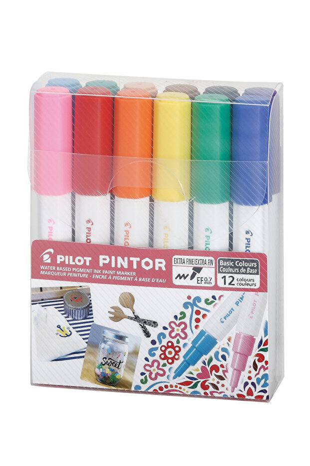 مجموعة الألوان PINTOR-EF-12 (أساسية) - 1