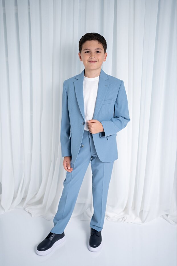 Boys' Gofre Jacketed Sports Suit