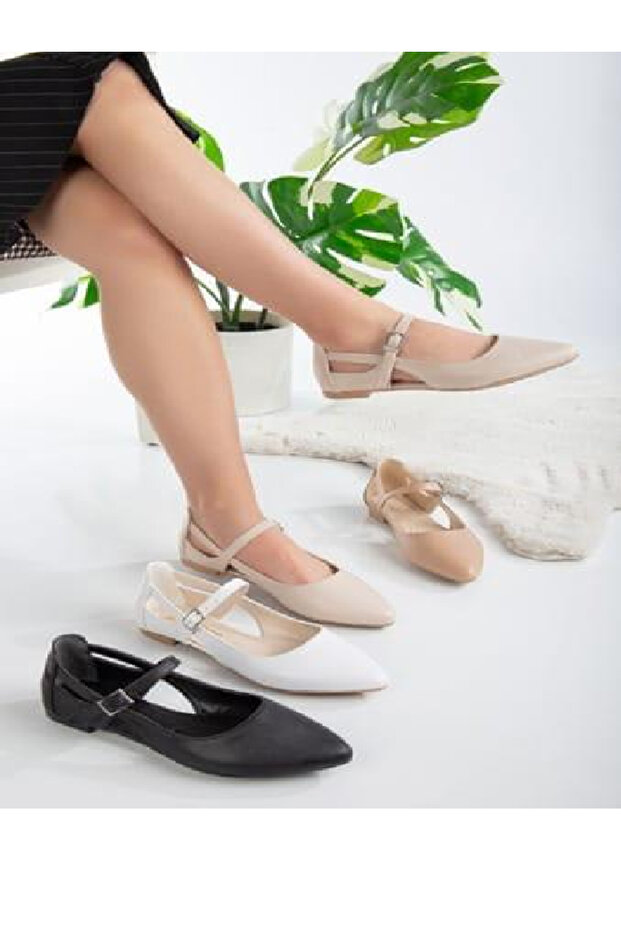 Open ballet flats