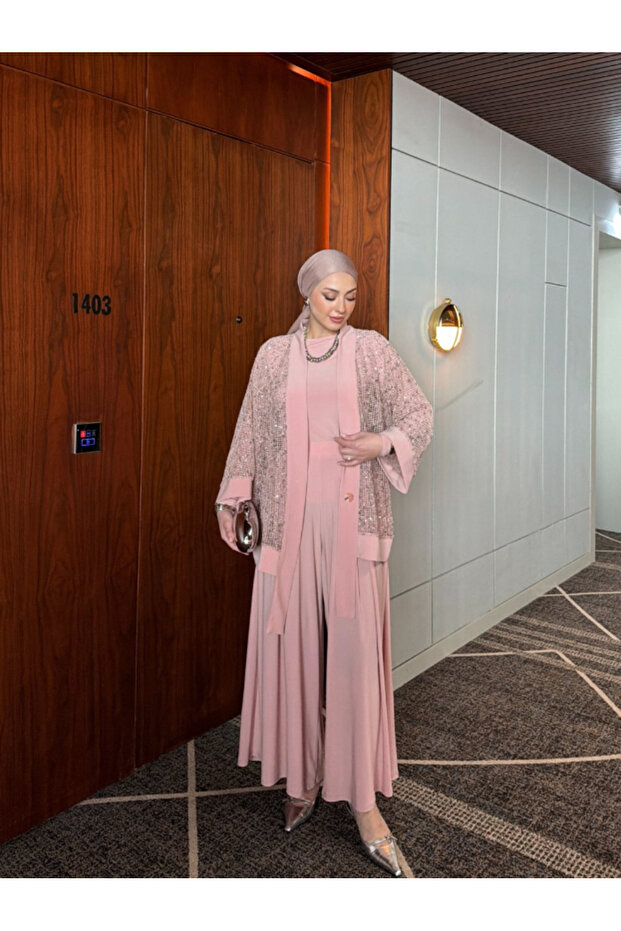 Pullu Üçlü Takım Sandy - 4