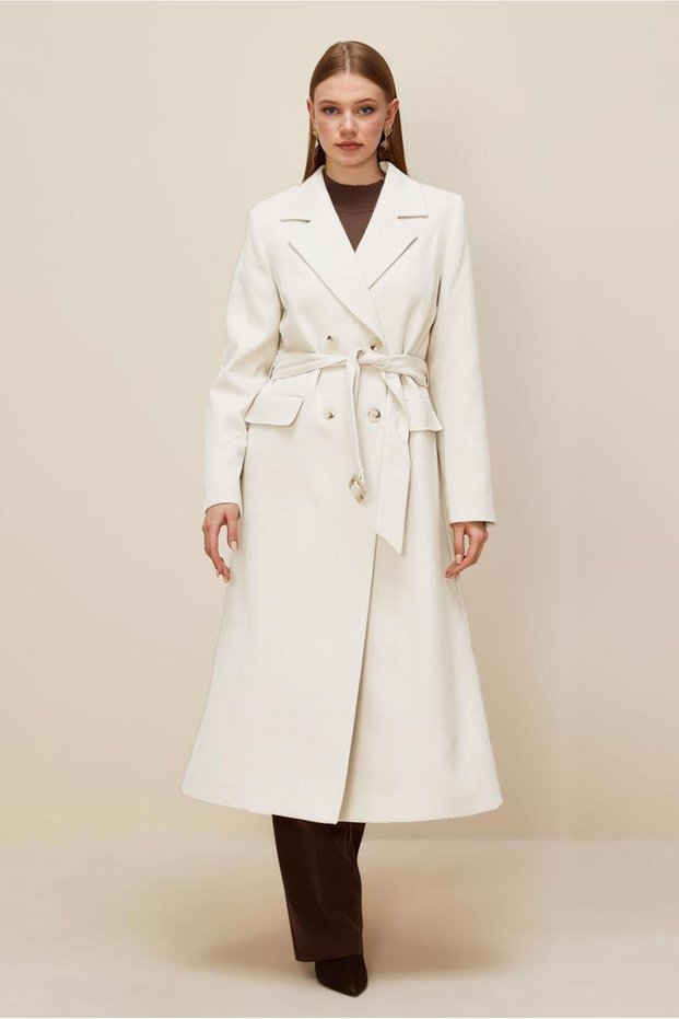 Belted Cardigan Coat 90617