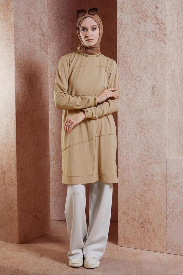 Tesettür Tracksuit Tunic 44677