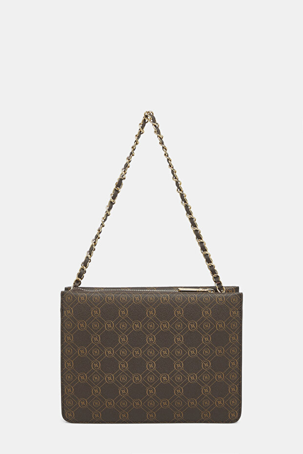 KAHVE MONOGRAM ÇANTA - 4