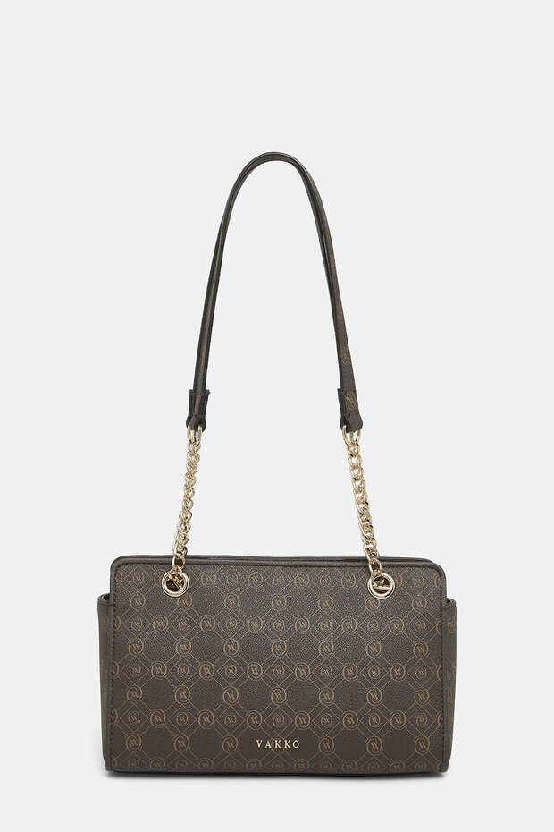 KAHVE MONOGRAM ÇANTA - 1