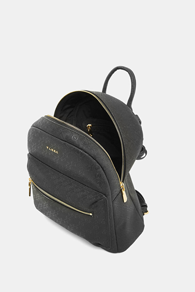 SİYAH MONOGRAM ÇANTA - 6