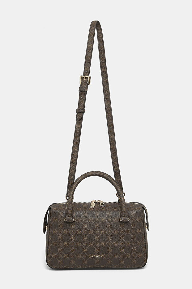 KAHVE MONOGRAM ÇANTA - 2