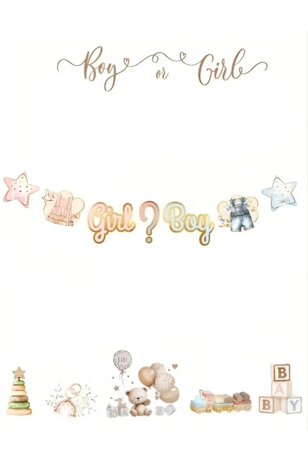 Deha medıum cinsiyet partisi seti - 6