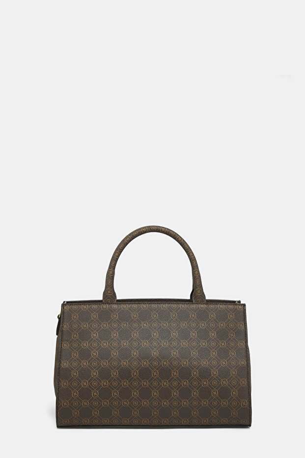 KAHVE MONOGRAM ÇANTA - 4