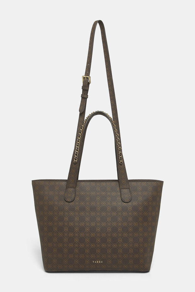 KAHVE MONOGRAM ÇANTA - 2